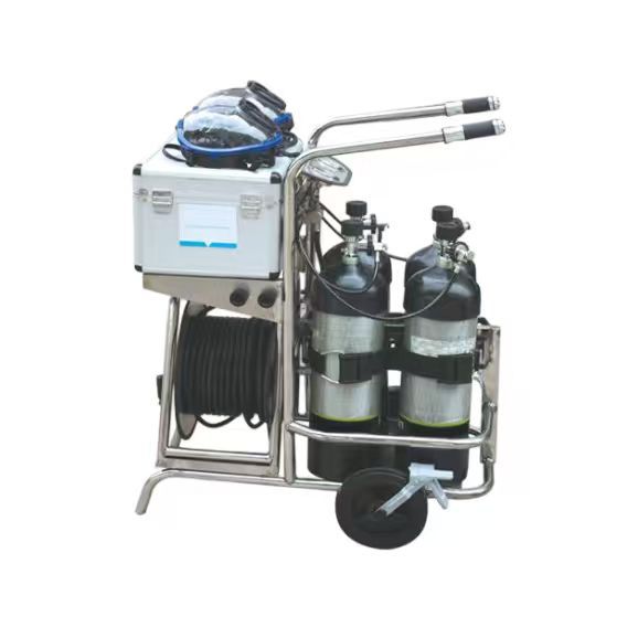 推车式长管呼吸器  正压式四瓶长管呼吸器