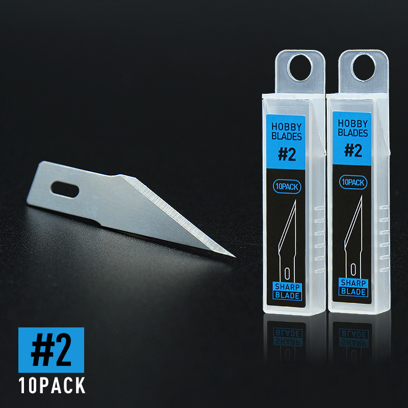 申兴刀具 2#雕刻刀金属模型橡皮章雕刻刀 手机维修除胶刀具刀片