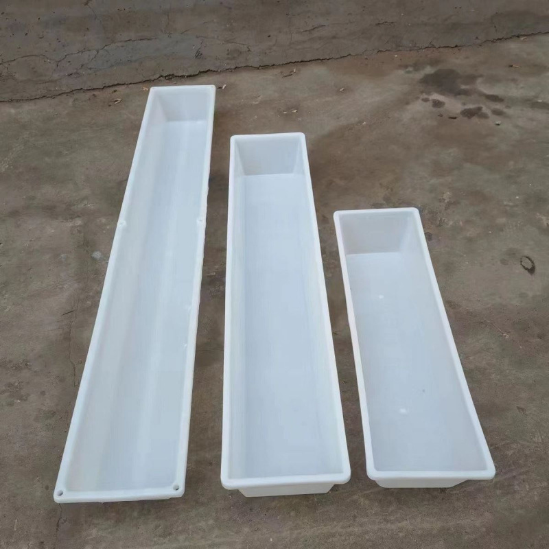 Fábrica de fregadero de plástico rectangular venta directa de fregadero de oveja de plástico grueso ranura cuenca de tendón de toro agua potable