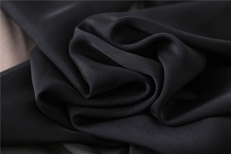 Sciarpa in tinta unita Sciarpa sottile e grande Turismo Protezione solare Decorazione Fotografia Scialle Sciarpa in crepe liscio in tinta unita_voghion.com