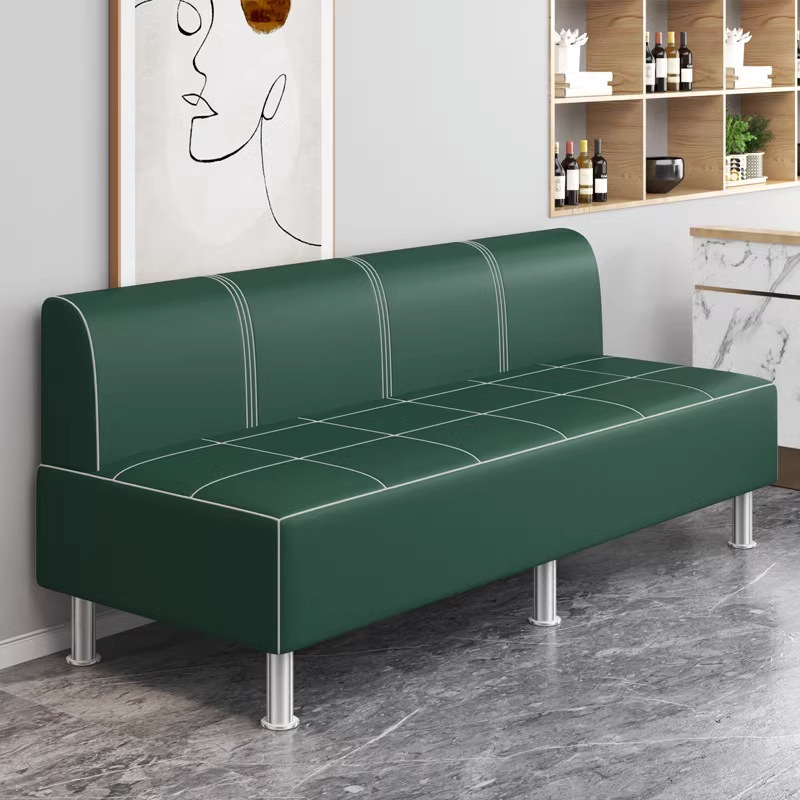 Fábrica directa salón de peluquería sofá salón de peluquería sofá de espera sofá salón de peluquería rojo invitados silla de espera image 11