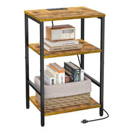 定制跨境方形靠墙边多层置物角几家用简约风客厅卧室沙发边侧桌