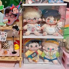 綿人形収納ケース透明展示ケースと高防塵大容量ぬいぐるみケース