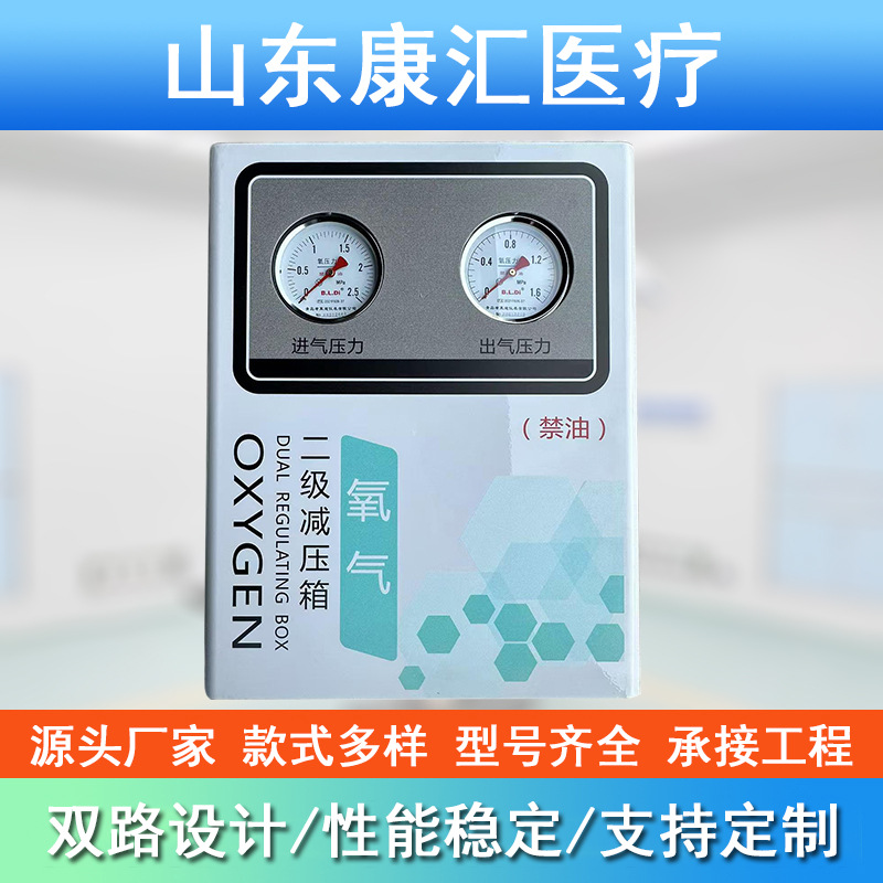 空气稳压箱二氧化碳气体报警箱二级减压箱医院楼层氧气汇流排