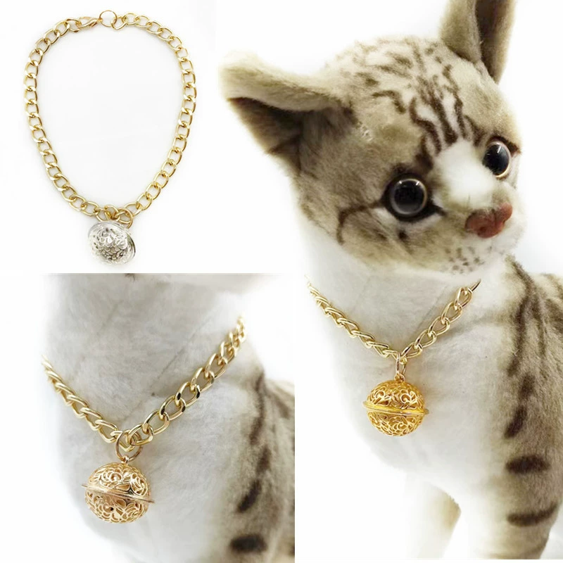 Поставка маленького и среднего размера металлическое ожерелье для собак, большой колокольчик, кулон для домашних животных, кошка, полый колокольчик, трансграничный