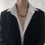 小众复古简约串珠毛衣链