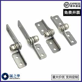支撑支架任意停扭矩可调节转轴阻尼翻盖设备显示器合页不锈钢铰链