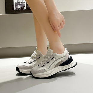 2024 Summer Trendy Platform Forrest Gump Shoes Torre Shoes Women's Shoes New All-match Sports Casual Shoes