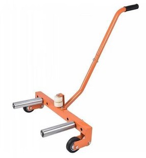 Small car moving device property trailer heavy duty adjustable tire wheel trolley trailer artifact car moving device