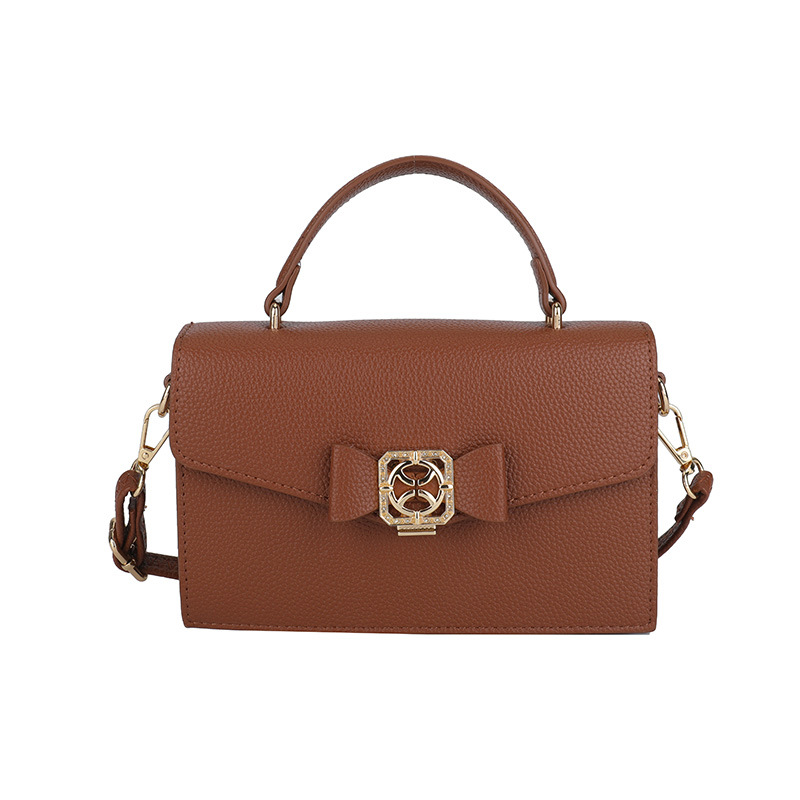 Bolso, mochila, mujer 2025, nuevo cross-border bolso de mano cuadrado, alta textura, moda, bolso de hombro retro