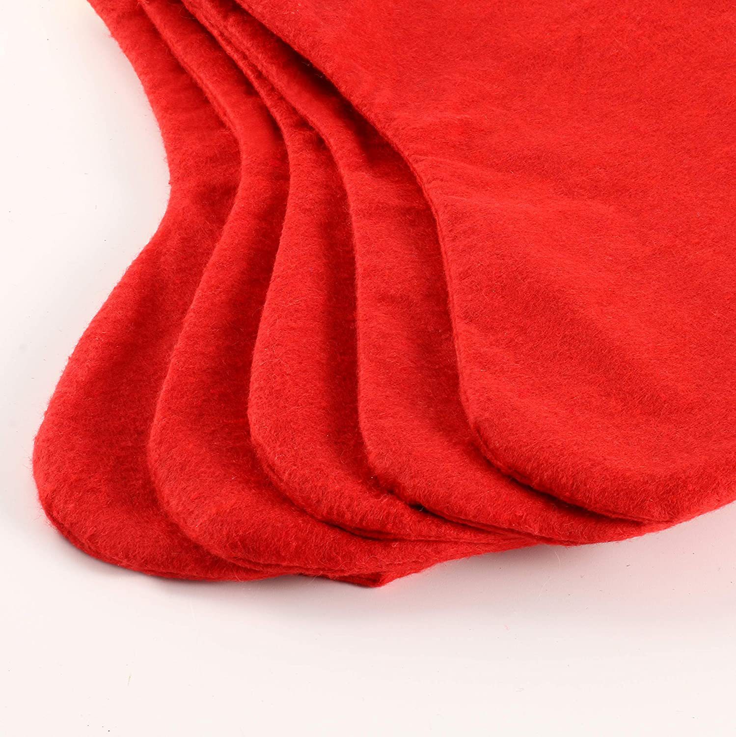 Calcetines navideños boca blanca Phnom Penh boca verde hilo dorado calcetines navideños calcetines de tablero de luz no tejido 2024 decoraciones navideñas