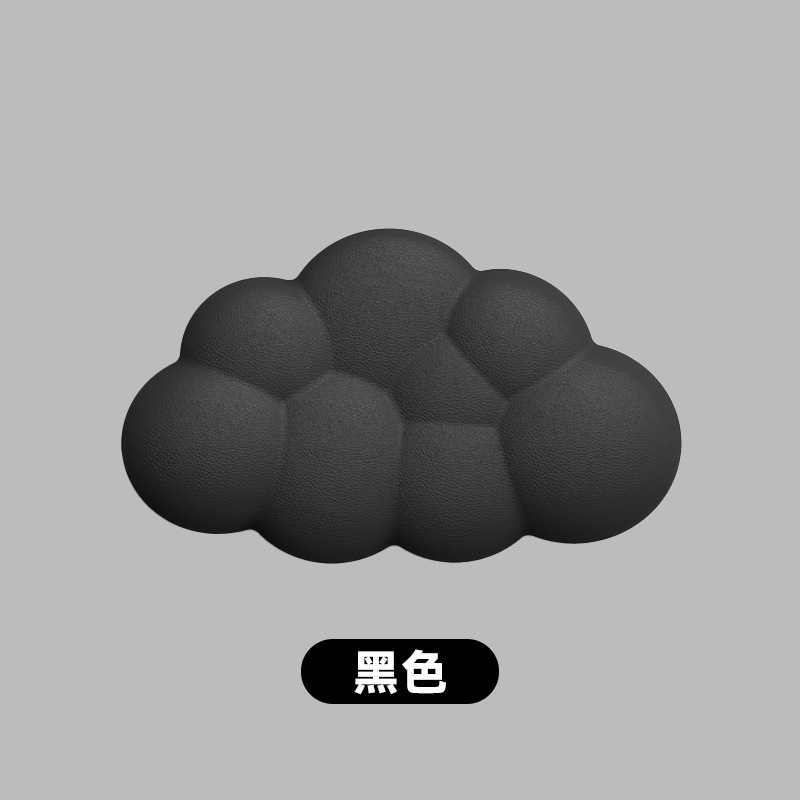 Nuevo producto transfronterizo, teclado de nube, reposamanos, reposamanos, cuero, escritorio antideslizante, soporte de muñeca para mecanografía de oficina, reposamanos para teclado