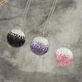 Car pendant crystal ball diamond car rearview mirror crystal ball hoisting car interior accessories pendant wholesale