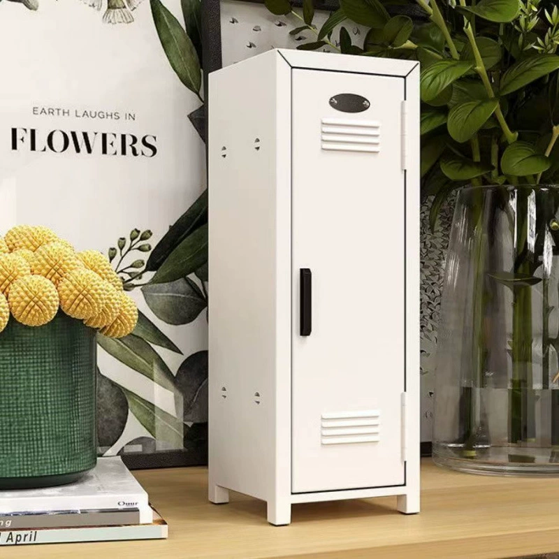 Металлический настольный косметический шкаф для хранения