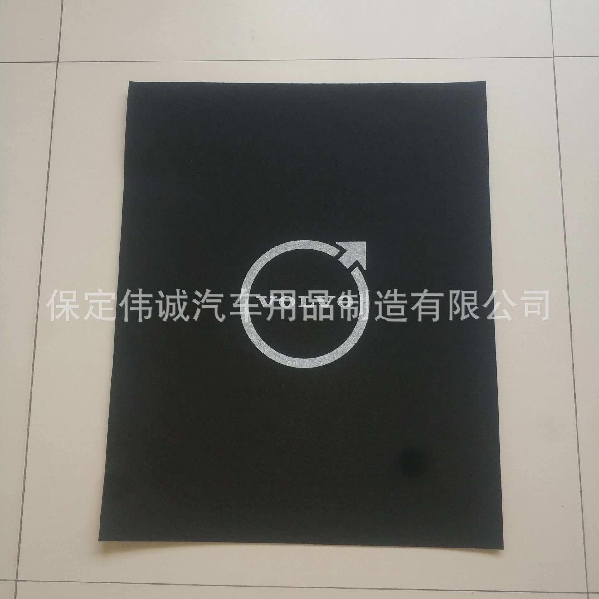 10pcs 여분의 두꺼운 검정색 볼보 로고, 재사용 가능