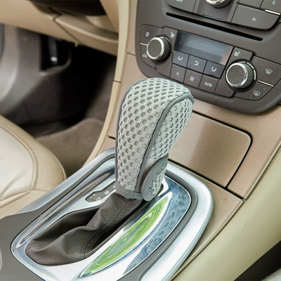 Sürətlər qutusu və əl tormozu başlıqları Universal Car Gear Shift - automatic-transmission-gray