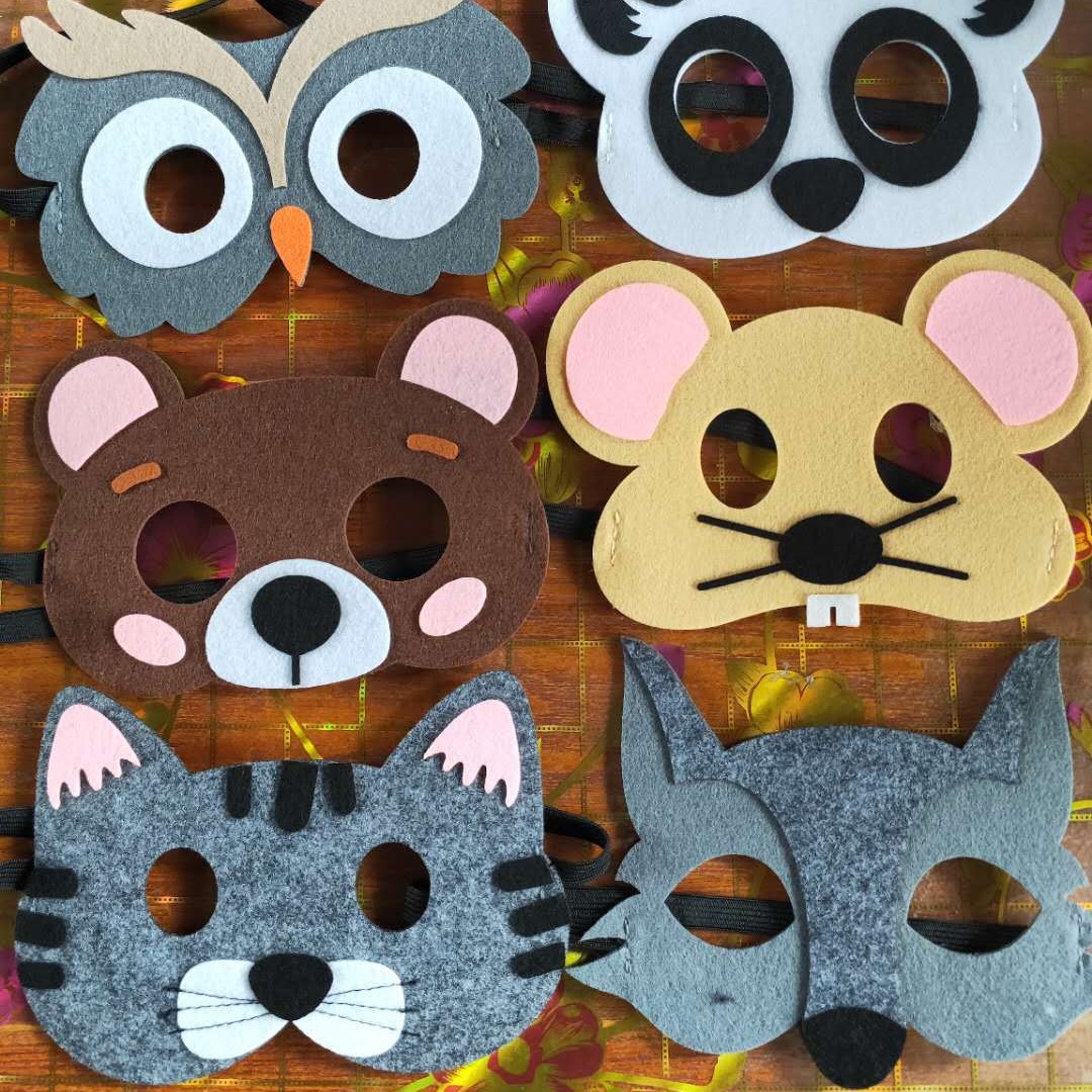 Serie de animales del bosque