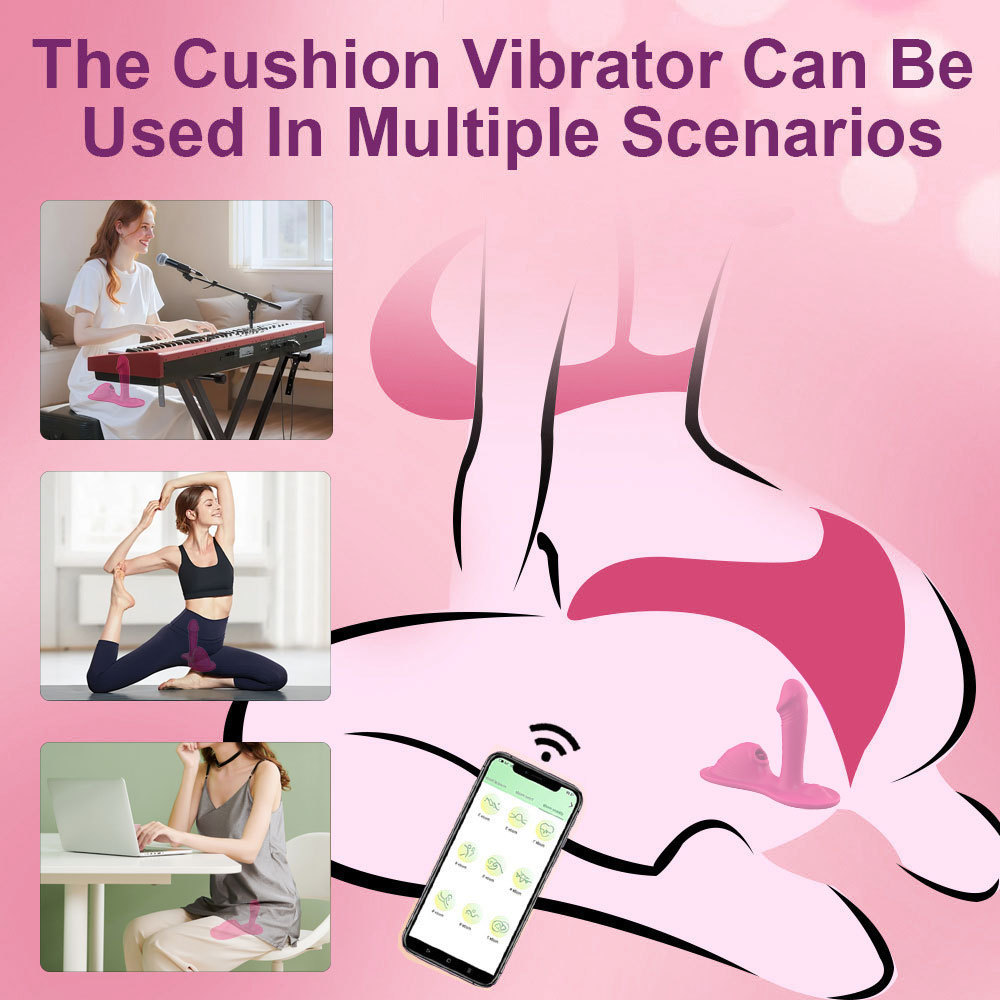 App Remote Control Vibrating Anal Plug with Suction and Tongue-Like Motion — detail image 5
