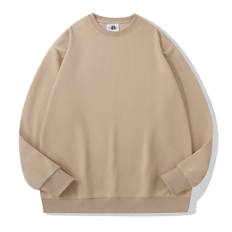 Primavera y otoño servicio de catering ropa de trabajo personalizada LOGO cuello redondo algodón suéter café tienda de té de leche chaqueta bordada