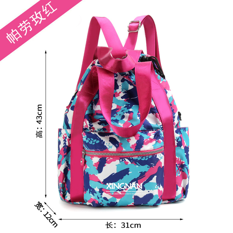 Xingnan/viajes Sur de viaje moda mochila crossbody bolsa lona gran capacidad