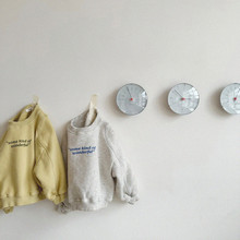 婴幼儿秋季衣服韩版童装婴儿长袖卫衣宝宝字母上衣秋装儿童套头衫