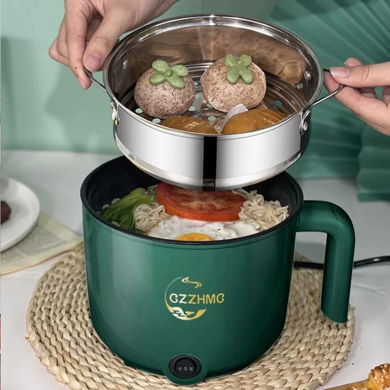 Электрическая фритюрница, оригинальная электрическая кастрюля, электрический вок, многофункциональная кастрюля для приготовления пищи, пароварка, сковорода с антипригарным покрытием, электрическая кастрюля Amazon