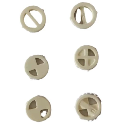 Three-piece ceramic piece set