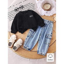U 12145 Boys Fleece Denim Set ��ͯ����ţ����װ�羳��ó��