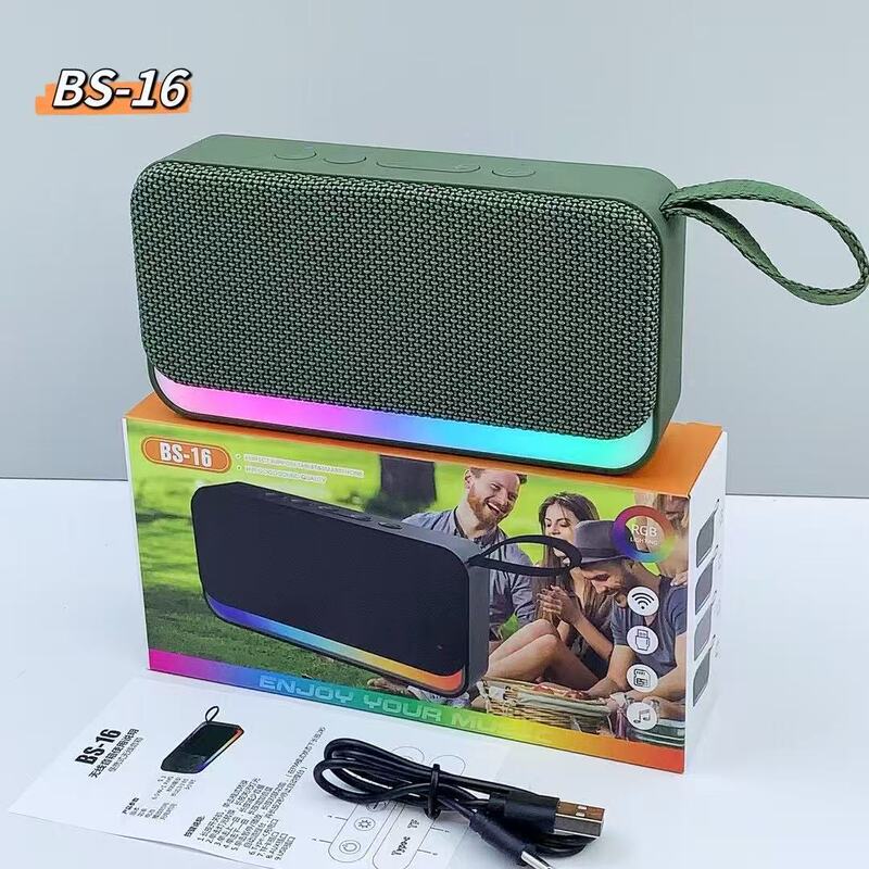 2025新款BS16蓝牙音箱低音炮手提桌面音响户外便携式蓝牙小音响|undefined