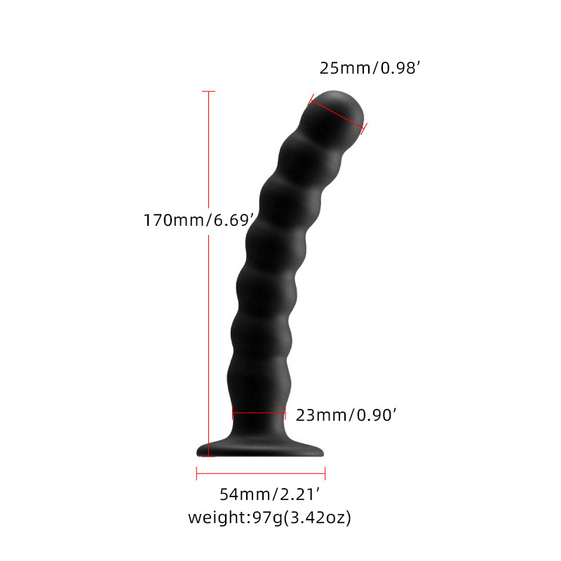 Xingwan fábrica ventosa cuenta anal plug silicona punto G cuentas de cámara trasera productos para adultos portátiles listos para la entrega
