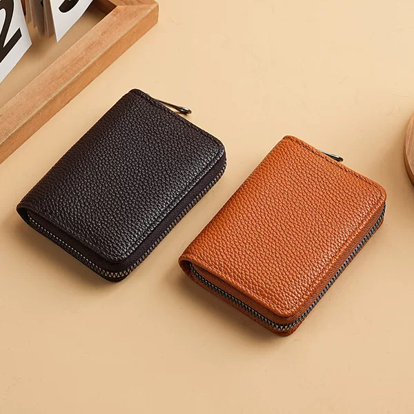 Card Holder Women's Multi-Card Holder Large Capacity ID Bag Multi-Card Holder Men's Short Organ Bag Card Holder