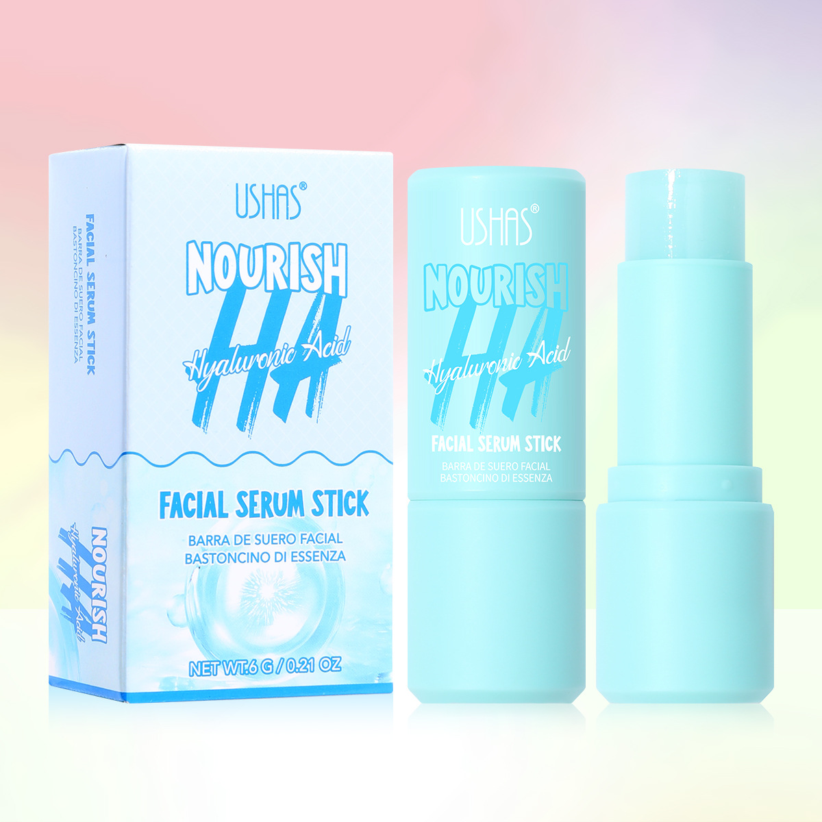 Esencia facial de comercio exterior USHAS para iluminar la piel
