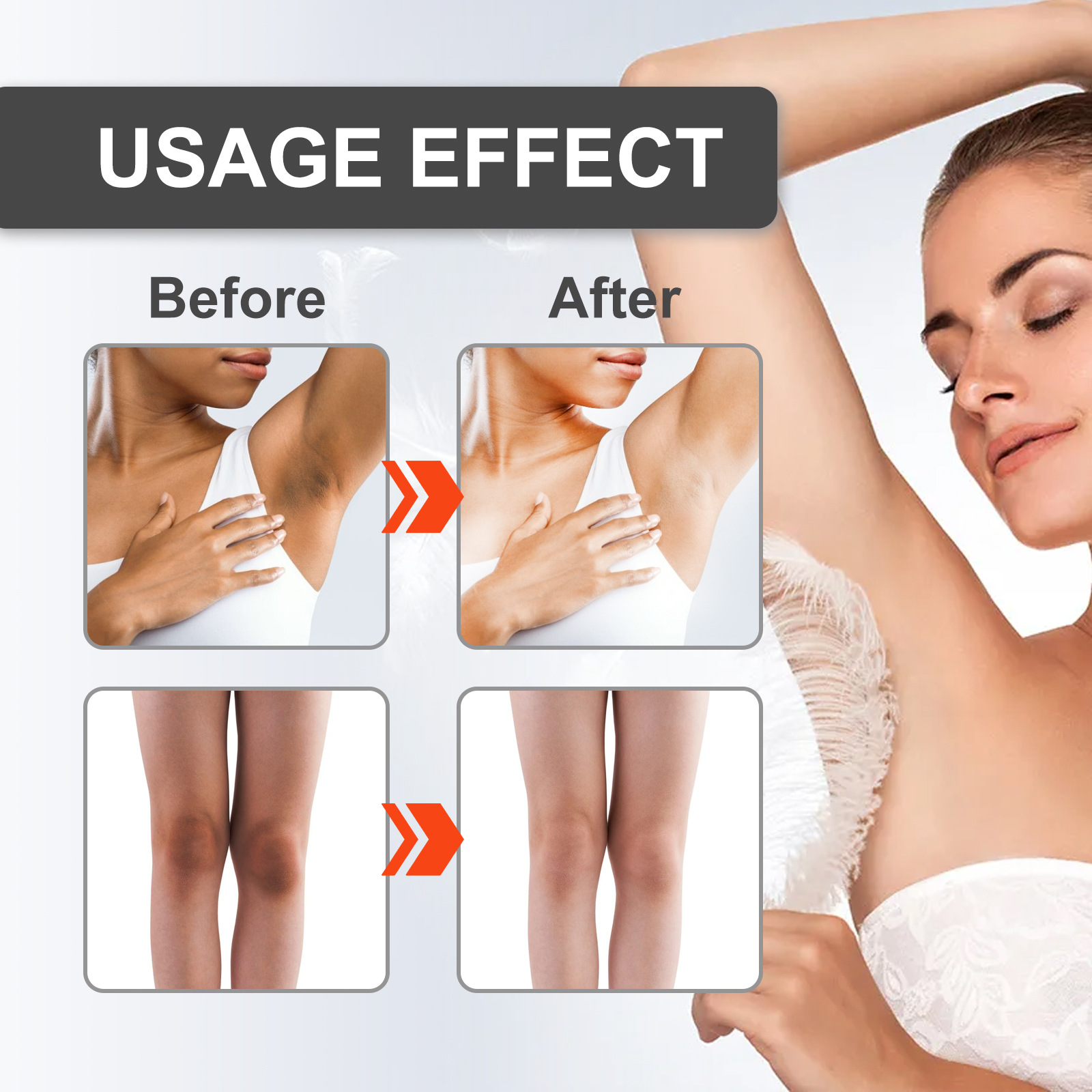 2024 Repariert Schwärze im Achsel- und Ellenbogengelenk, hellt den Hautton auf, spendet Feuchtigkeit, bleicht und pflegt die Haut. Schönheitscreme_voghion.com