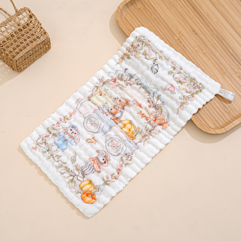 Single flower girl travel scarf (25*50cm)