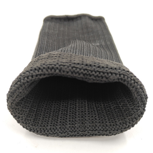 Steel wire reinforced arm guard high-strength polyester anti-cut sleeve with metal wire enhanced anti-cut 5-level anti-cutting protective wrist guard occupational safety and health protection