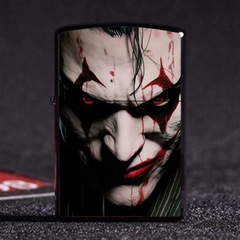 Clown Candles Metal Windproof Lighter Clown Girl Candles Lighter Jack Creative Image Old-fashioned Lighter