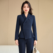 商务职业装西装女套装OL通勤西服外套正装美容珠宝酒店工作服批发