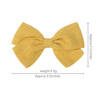 Cloth with bow, children's hairgrip, cute hair accessory, suitable for import, European style, wholesale