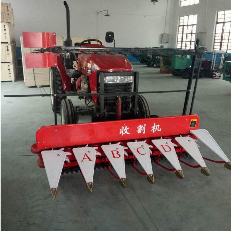 Máquina de corte y secado de arroz tipo empuje manual maíz maní cortador y secador de gasolina móvil cosechadora de arroz