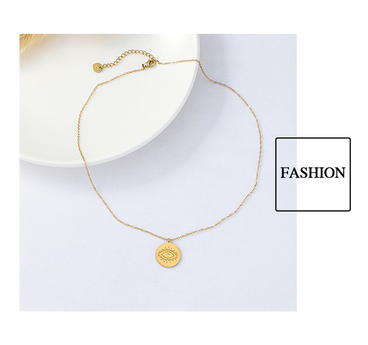 Animal Ethnic Style Titanium Steel Pendant Necklace Wholesale display picture 3