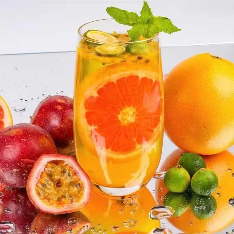 Freeze Dried Grapefruit Lemon Passion Fruit Tea 20g Fruit Tea Bag with Rock Sugar specifications