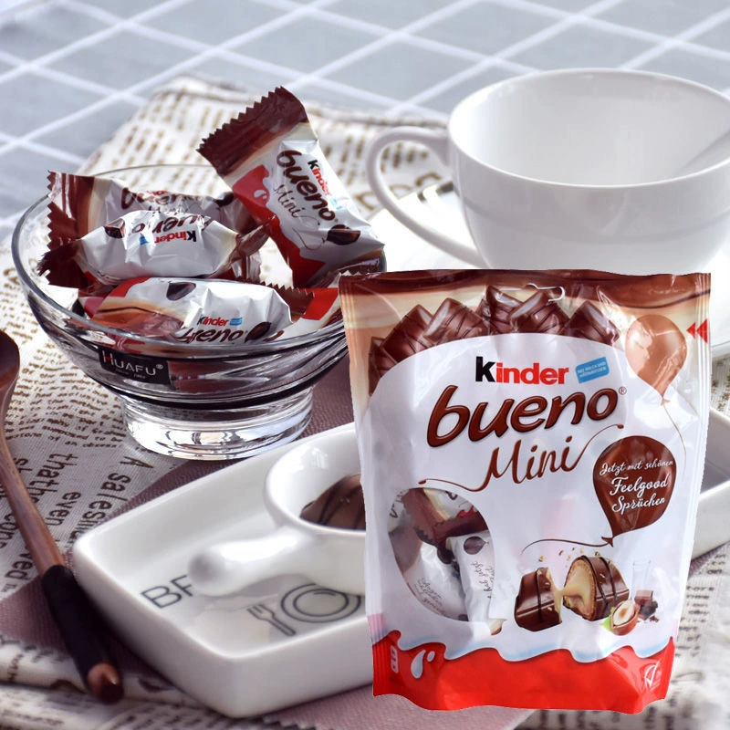 wholesale Italian Jianda Colorful Milk Milk Harbolic Chocolate 20 Mini Bags 108g