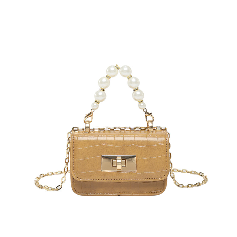 Bolsa de hombro de este año, cocodrilo, bolso de cinturón, primavera 2025, nueva textura de moda, mini bolso de cadena de moda