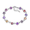 Silver fresh accessory, cute silver bracelet, jewelry, European style, ebay