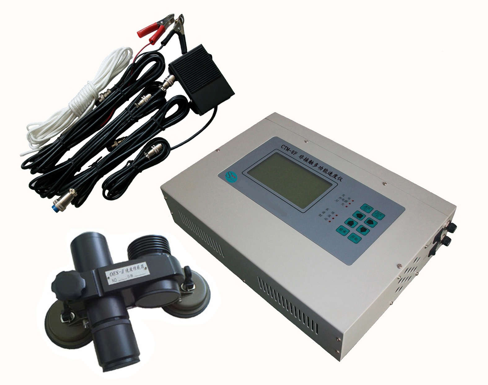 非接触速度仪  CTM-8F  配套OES非接触光电速度传感器