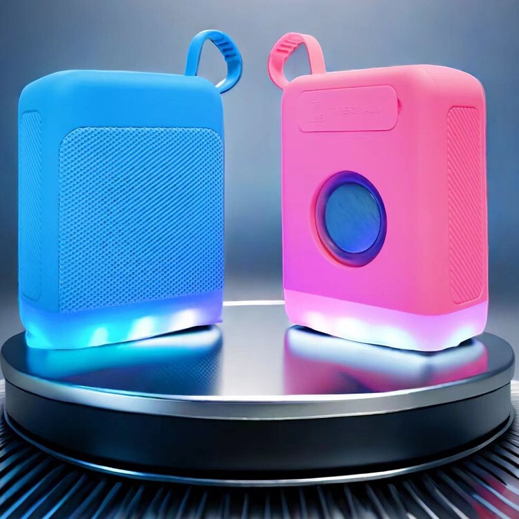 Cross-Border Exclusive Supply of Bluetooth Speakers, Mini Lightweight Fabric-Covered Speakers, Outdoor Wireless Subwoofer