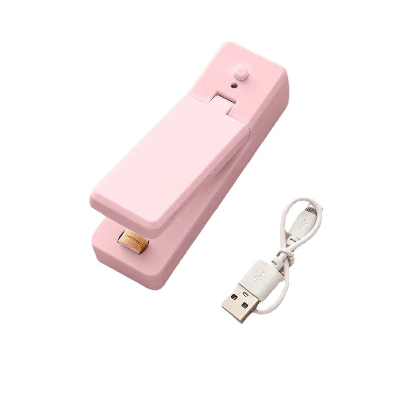 充電式ミニシール機ポータブルシールクリップヒートシール機磁気シールクリップ食品防湿シーラー|undefined