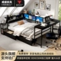 一体多功能定制批量铁木床