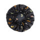 Amazon best selling single layer satin nightcap Europe and America popular beauty salon lace nightcap chemotherapy cap hair conditioner cap