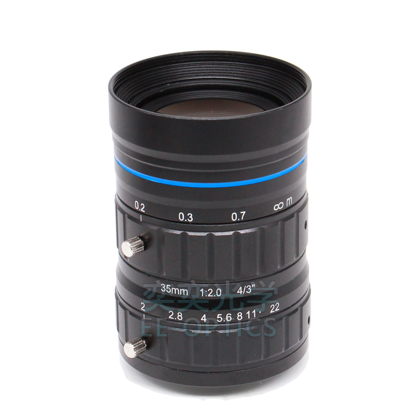 35MMFA 산업용 렌즈 C 인터페이스 4 | 3 인치 낮은 왜곡 16 백만 픽셀 머신 검사 렌즈